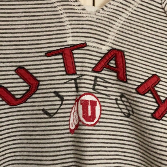 BLUE 84 UTAH UTES CROPPED HOODIE - Picture 3 of 5